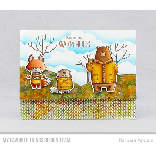 Simon Says Stamp! My Favorite Things SWEATER WEATHER IN THE WOODS Clear Stamps BB80 | color-code:ALT2