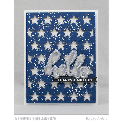 Simon Says Stamp! My Favorite Things BRUSH SPATTER BACKGROUND Clear Stamp CS413 | color-code:ALT2