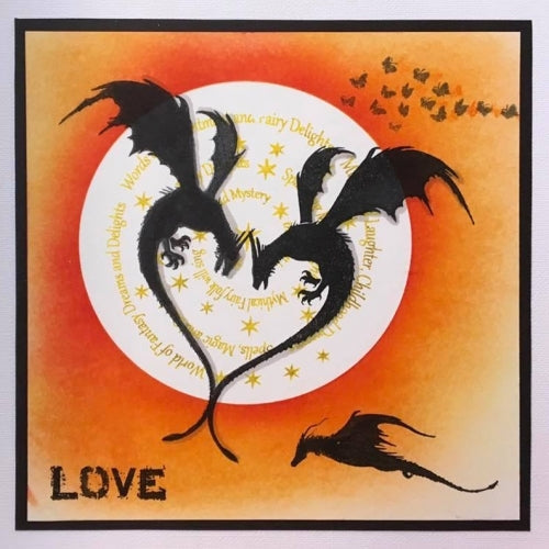 Simon Says Stamp! Lavinia Stamps FLUTTERBIES Clear Stamp LAV556