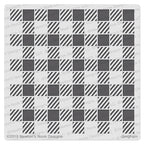 Simon Says Stamp! Newton's Nook Designs GINGHAM Stencil NN1909T01