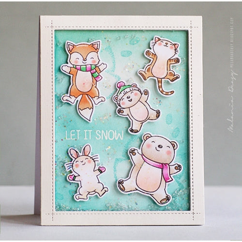 Simon Says Stamp! Mama Elephant Clear Stamps SNOW ANGELS