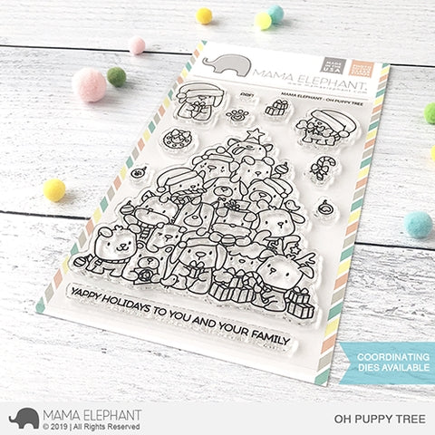 Simon Says Stamp! Mama Elephant Clear Stamps OH PUPPY TREE