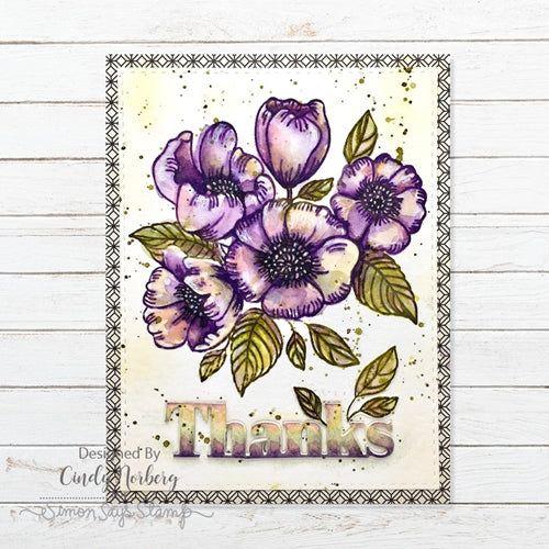 Simon Says Stamp! Simon Says Stamp BOLD THANKS Wafer Die sssd112090