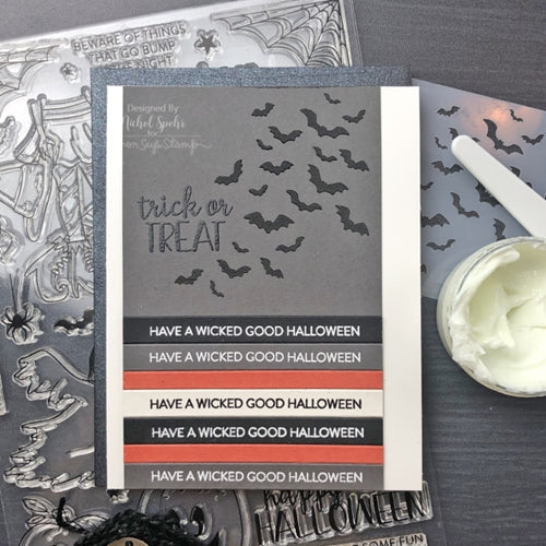 Simon Says Stamp! Simon Says Stamp Stencil BATTY ssst121461 | color-code:ALT2