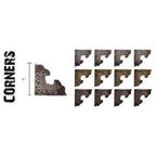 Simon Says Stamp! Tim Holtz Idea-ology CORNERS Metal Hardware  TH92789
