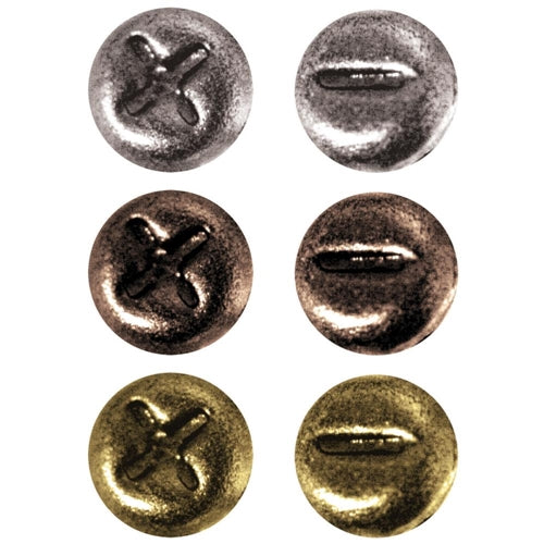Simon Says Stamp! Tim Holtz Idea-ology MINI FASTENERS Brads Screws Hardware TH92790