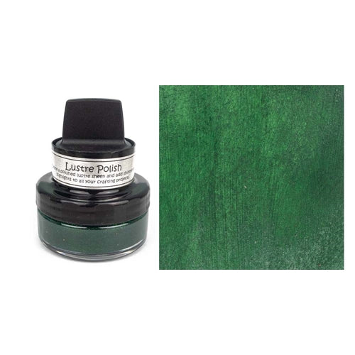 Simon Says Stamp! Cosmic Shimmer GLITZY GREEN Lustre Polish With Applicator cslugreen