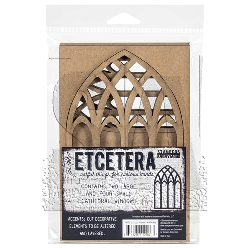 Simon Says Stamp! Tim Holtz Etcetera CATHEDRAL Thickboards ETC015