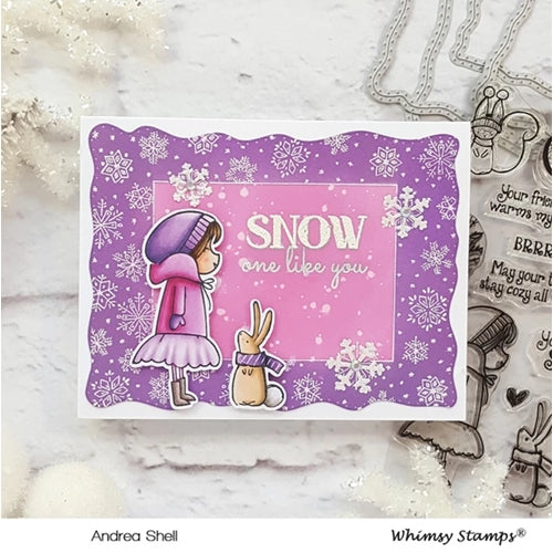 Simon Says Stamp! Whimsy Stamps WAVY PIERCED RECTANGLES Dies WSD430