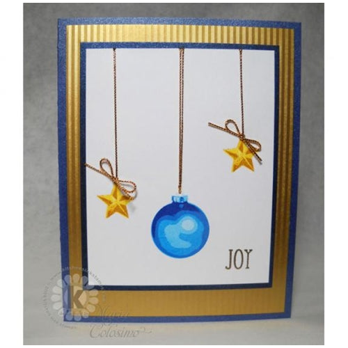 Simon Says Stamp! Kitchen Sink Stamps ORNAMENT AND STARS kss040
