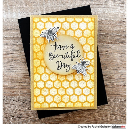 Simon Says Stamp! Darkroom Door Cling Stamps BUZZING BEES ddrs205