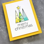 Simon Says Stamp! CZ Design Clear Stamps CLEAN LINE CHRISTMAS cz39