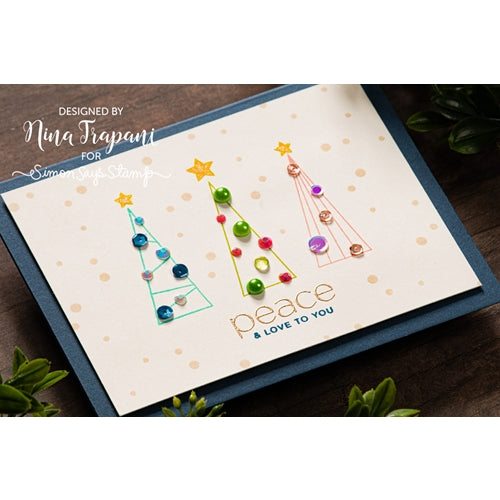 Simon Says Stamp! CZ Design Clear Stamps CLEAN LINE CHRISTMAS cz39 | color-code:ALT4