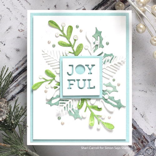 Simon Says Stamp! Simon Says Stamp CHRISTMAS FOLIAGE Wafer Dies sssd112042