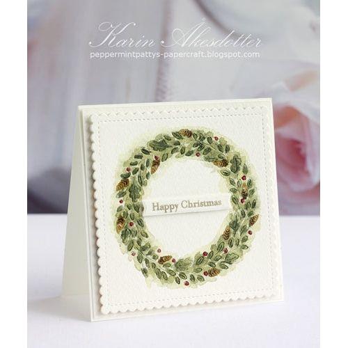 Simon Says Stamp! Simon Says Stamp ORNAMENTAL WREATH Wafer Die s673 | color-code:ALT0