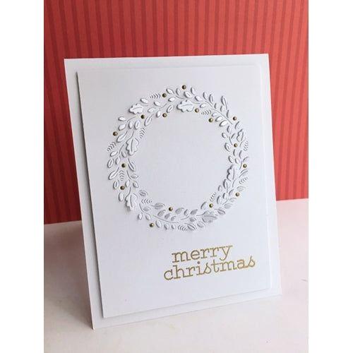Simon Says Stamp! Simon Says Stamp ORNAMENTAL WREATH Wafer Die s673 | color-code:ALT1