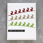 Simon Says Stamp! CZ Design Wafer Dies DEER IN A ROW czd71