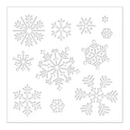 Simon Says Stamp! Simon Says Stamp Stencil SNOWFLAKES ssst121457