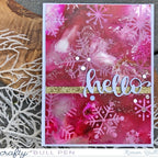Simon Says Stamp! Simon Says Stamp Stencil SNOWFLAKES ssst121457