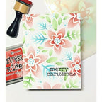 Simon Says Stamp! Simon Says Stamp Stencil WINTER FLORAL LAYERING SET ssst121458 | color-code:ALT2