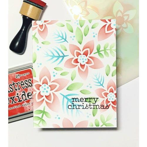 Simon Says Stamp! Simon Says Stamp Stencil WINTER FLORAL LAYERING SET ssst121458 | color-code:ALT2