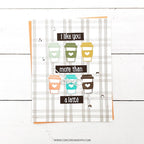 Simon Says Stamp! Concord & 9th COFFEE BLEND Dies 10723