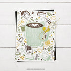 Simon Says Stamp! Concord & 9th COFFEE BLEND Dies 10723