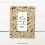 Simon Says Stamp! Concord & 9th COFFEE BLEND Dies 10723