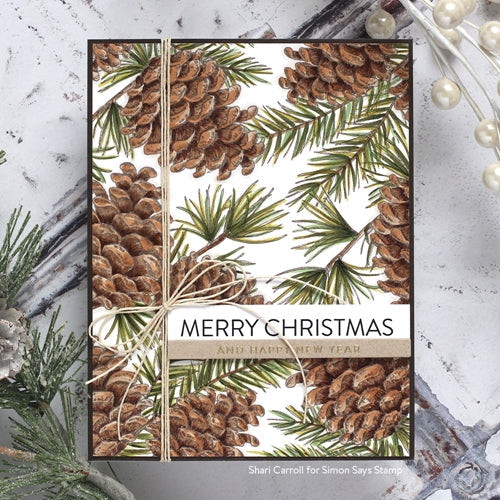 Simon Says Stamp! Simon Says Stamp SENTIMENT STRIPS EXTRA LARGE CHRISTMAS sssg131008