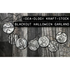 Simon Says Stamp! Tim Holtz Idea-ology 8 x 8 Paper Stash BLACK KRAFT STOCK th94020 | color-code:ALT1