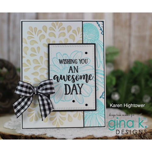 Simon Says Stamp! Gina K Designs MANDALA BURST Stencil 0442 | color-code:ALT1