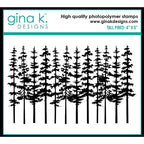 Simon Says Stamp! Gina K Designs TALL PINE Clear Stamp 0510