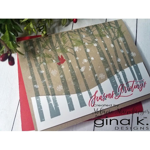 Simon Says Stamp! Gina K Designs TALL BIRCH Clear Stamp 0527 | color-code:ALT1