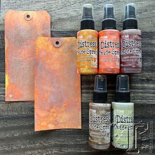 Simon Says Stamp! Tim Holtz Distress Oxide Spray AGED MAHOGANY Ranger tso67535