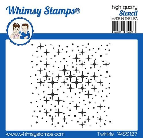Simon Says Stamp! Whimsy Stamps TWINKLE Stencil WSS127