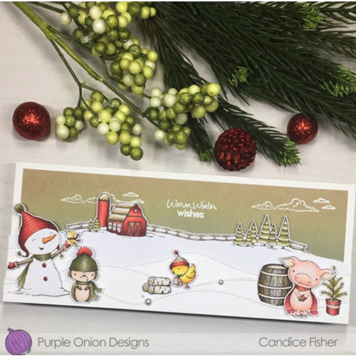 Simon Says Stamp! Purple Onion Designs BIANCA AND NEVE Cling Stamp pod1152 | color-code:ALT01