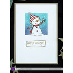 Simon Says Stamp! Purple Onion Designs BIANCA AND NEVE Cling Stamp pod1152