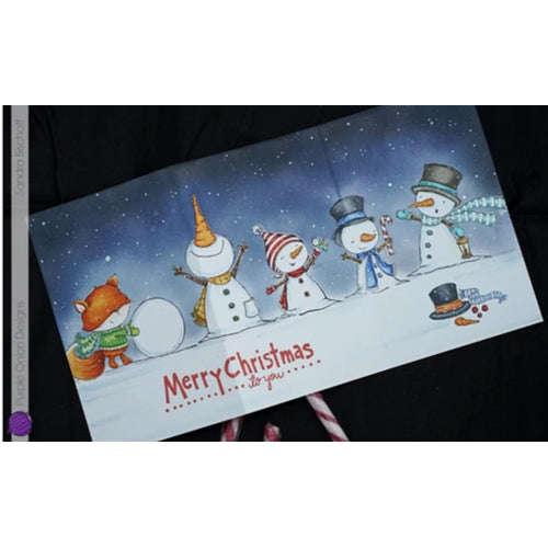 Simon Says Stamp! Purple Onion Designs BIANCA AND NEVE Cling Stamp pod1152