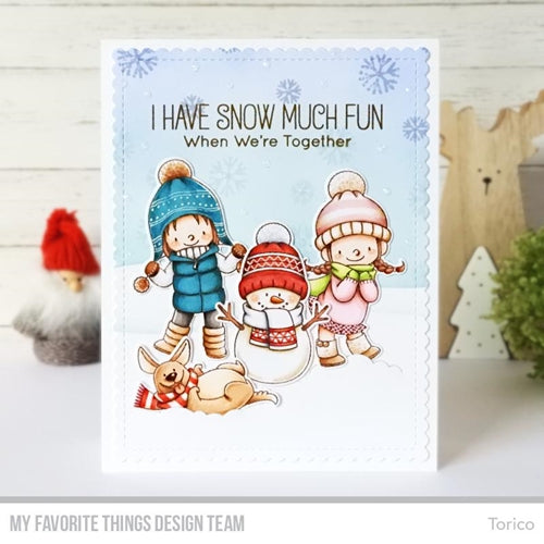 Simon Says Stamp! My Favorite Things SNOW BUDDIES Clear Stamps BB87 | color-code:ALT1