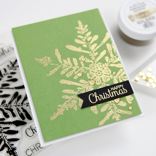 Simon Says Stamp! Colorado Craft Company Big and Bold WINTER WISHES SNOWFLAKE Clear Stamps BB272