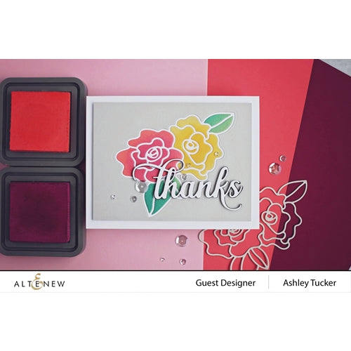 Simon Says Stamp! Altenew FANCY THANKS Die ALT3445