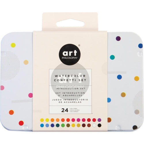 Prima Marketing 642440 Art Philosophy - Watercolor - Confetti Set