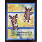 Simon Says Stamp! Riley And Company Funny Bones COPAY Cling Rubber Stamp RWD 755