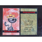 Simon Says Stamp! Riley And Company Funny Bones TACOS FALL APART Cling Rubber Stamp RWD 751