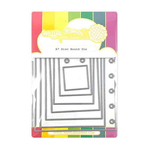 Simon Says Stamp! Waffle Flower A7 DISC BOUND Dies 310348