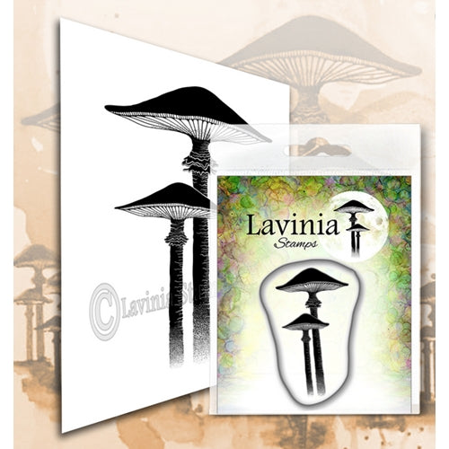 Simon Says Stamp! Lavinia Stamps MEADOW MUSHROOM Clear Stamps LAV563
