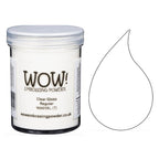 Simon Says Stamp! WOW Embossing Powder CLEAR GLOSS Regular Large Jar WA01RL