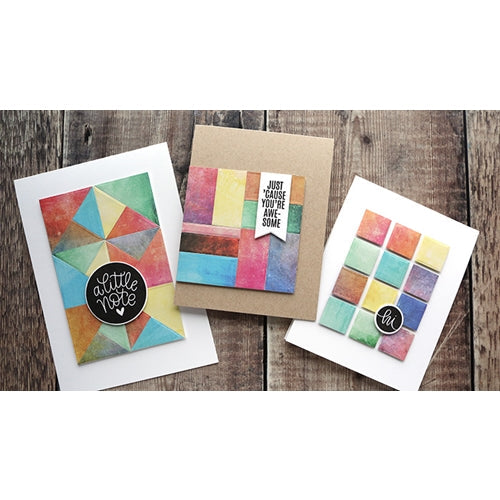 Simon Says Stamp! Craft Consortium GRUNGE LIGHT TONES 6 x 6 Paper Pad CCEPAD008B | color-code:ALT1