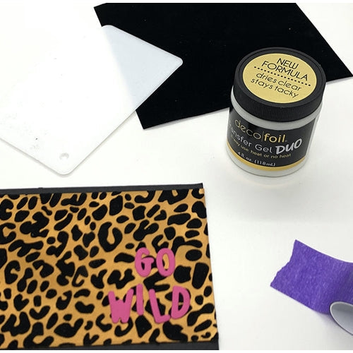 Simon Says Stamp! Therm O Web TRANSFER GEL DUO iCraft DecoFoil 5556