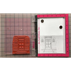 Simon Says Stamp! Purple Onion Designs 4 X 6 CLEAR MOUNTING STAMP pod9900
